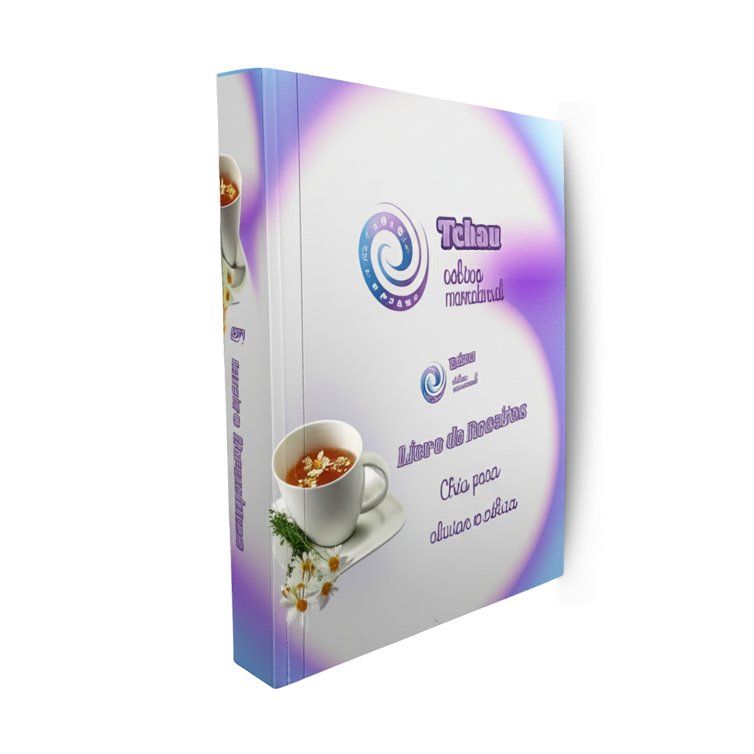 Livro de Receitas de Chás para Cólica