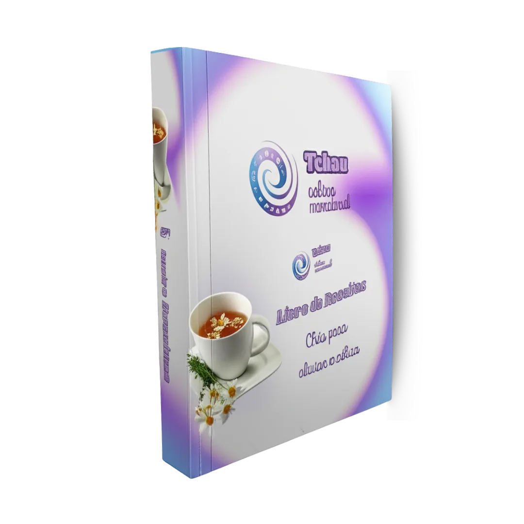 Livro de Receitas de Chás para Cólica